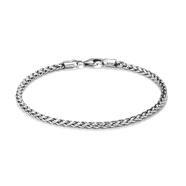 Pulseira tailandesa vintage de prata