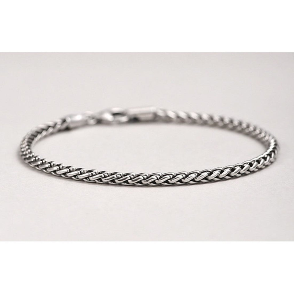 Pulseira tailandesa vintage de prata